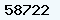 58722