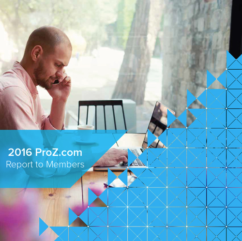 ProZ.com 2016 Report to Members cover